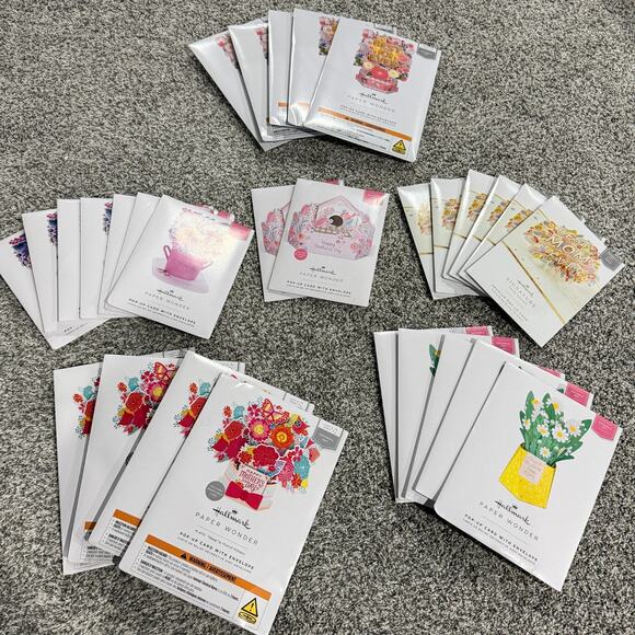 Hallmark Other - Wholesale, 29 Hallmark Signature Paper Pop Up Mother's Day Cards, Lights Musical